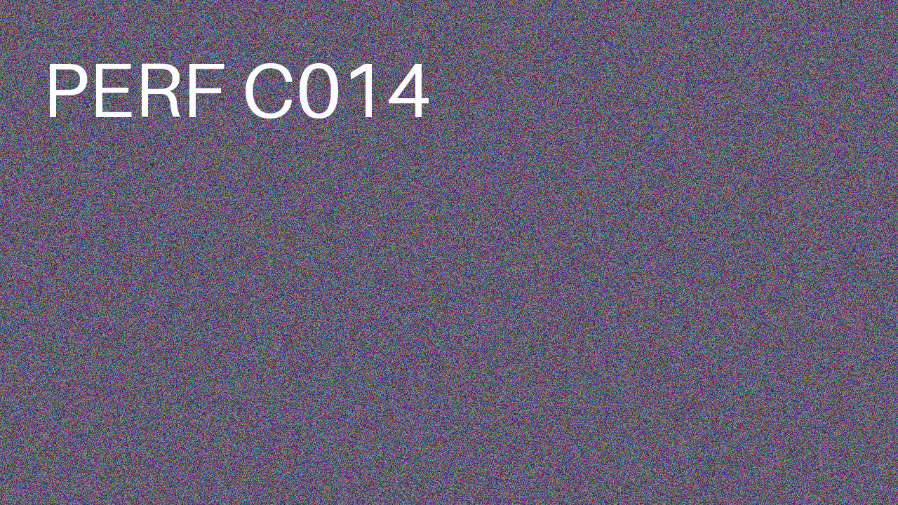 Perf Course 014 C014