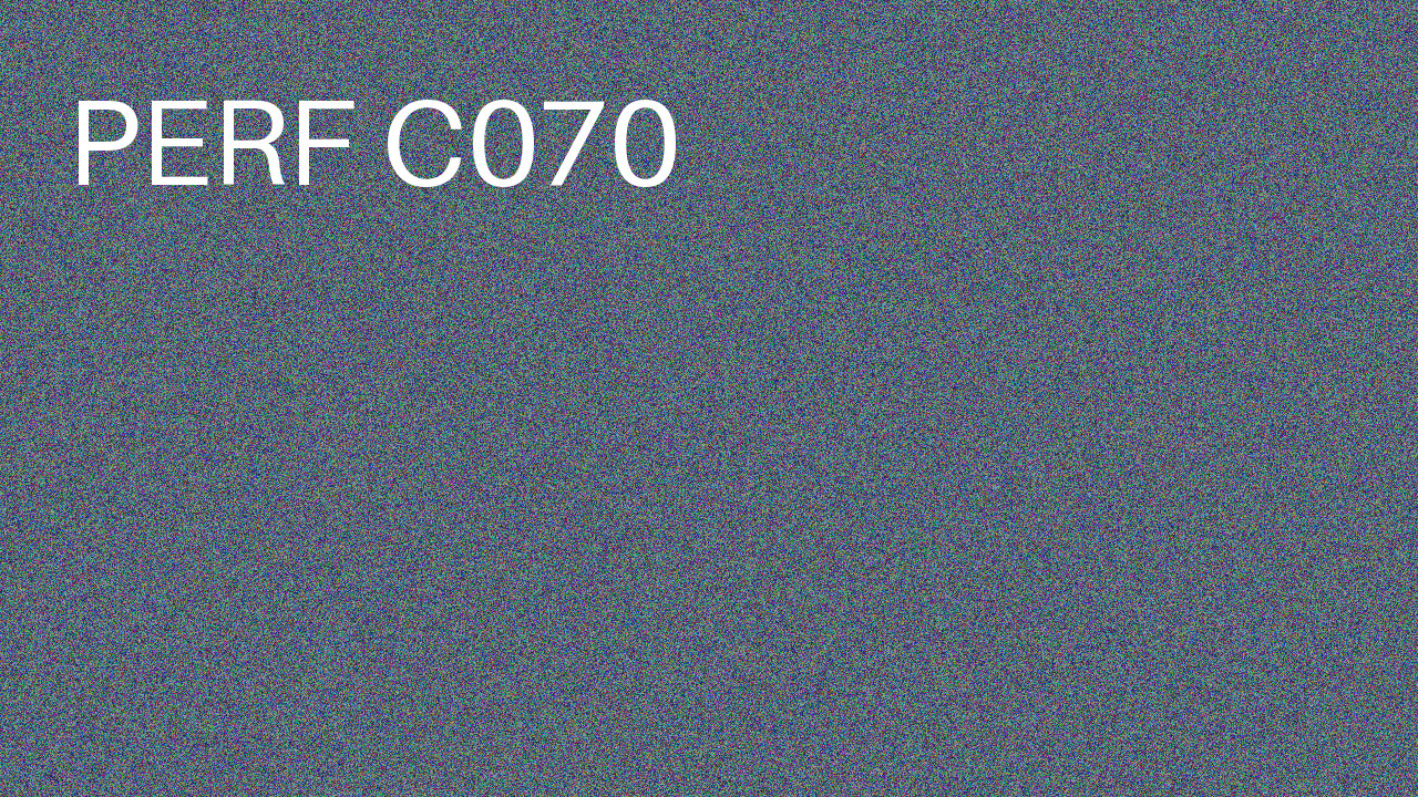 Perf Course 070 C070