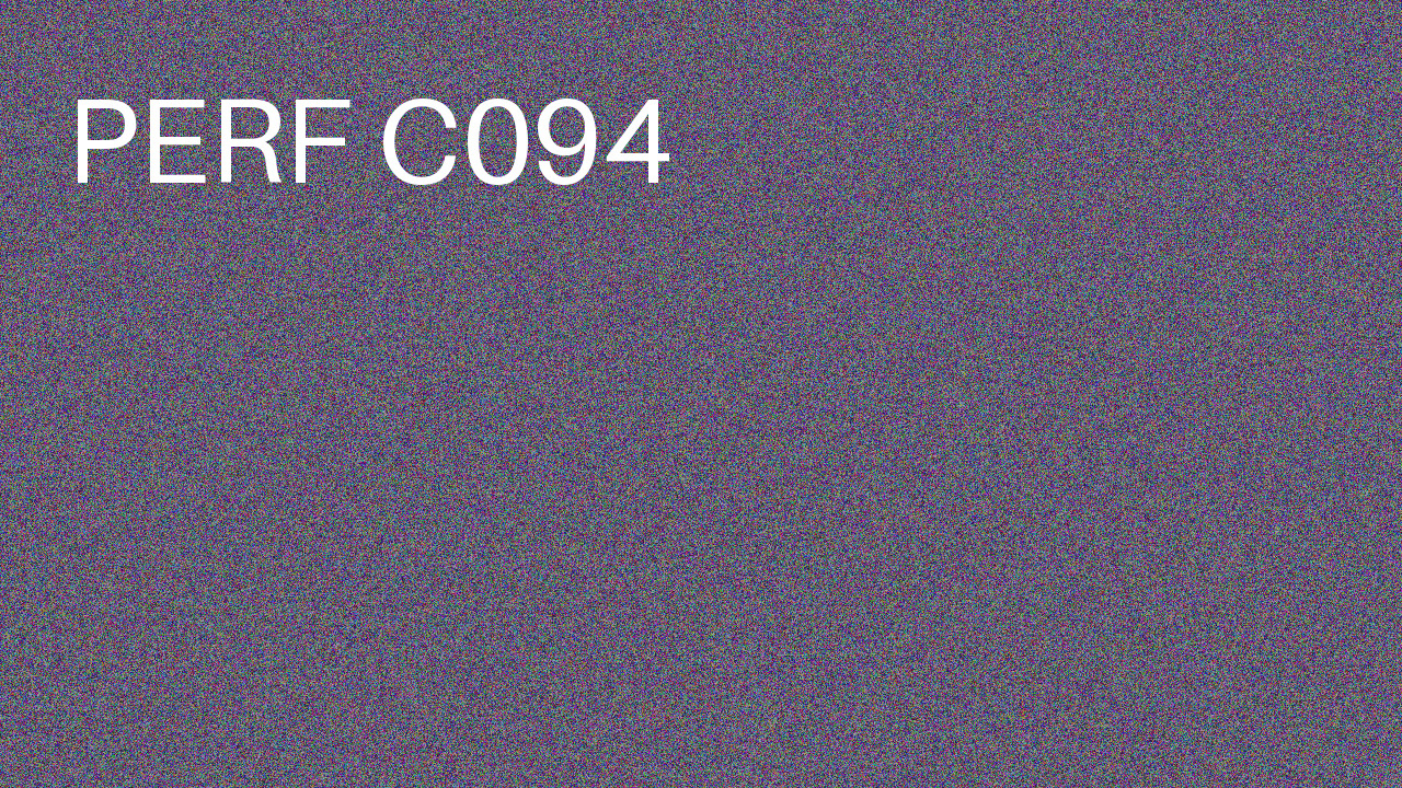 Perf Course 094 C094
