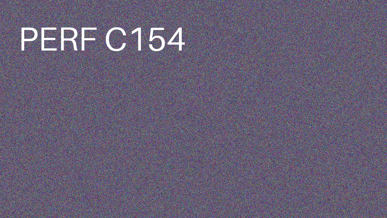 Perf Course 154 C154