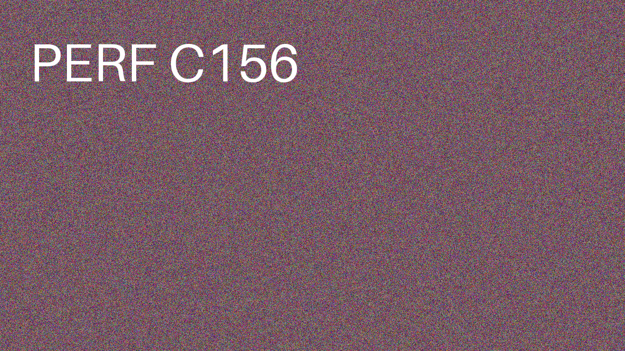 Perf Course 156 C156