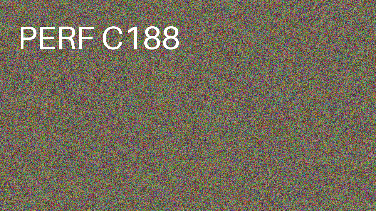 Perf Course 188 C188
