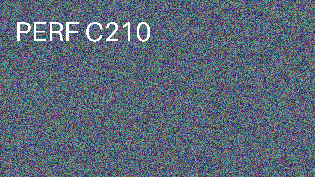 Perf Course 210 C210