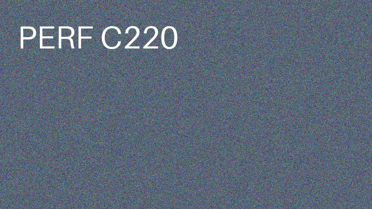 Perf Course 220 C220
