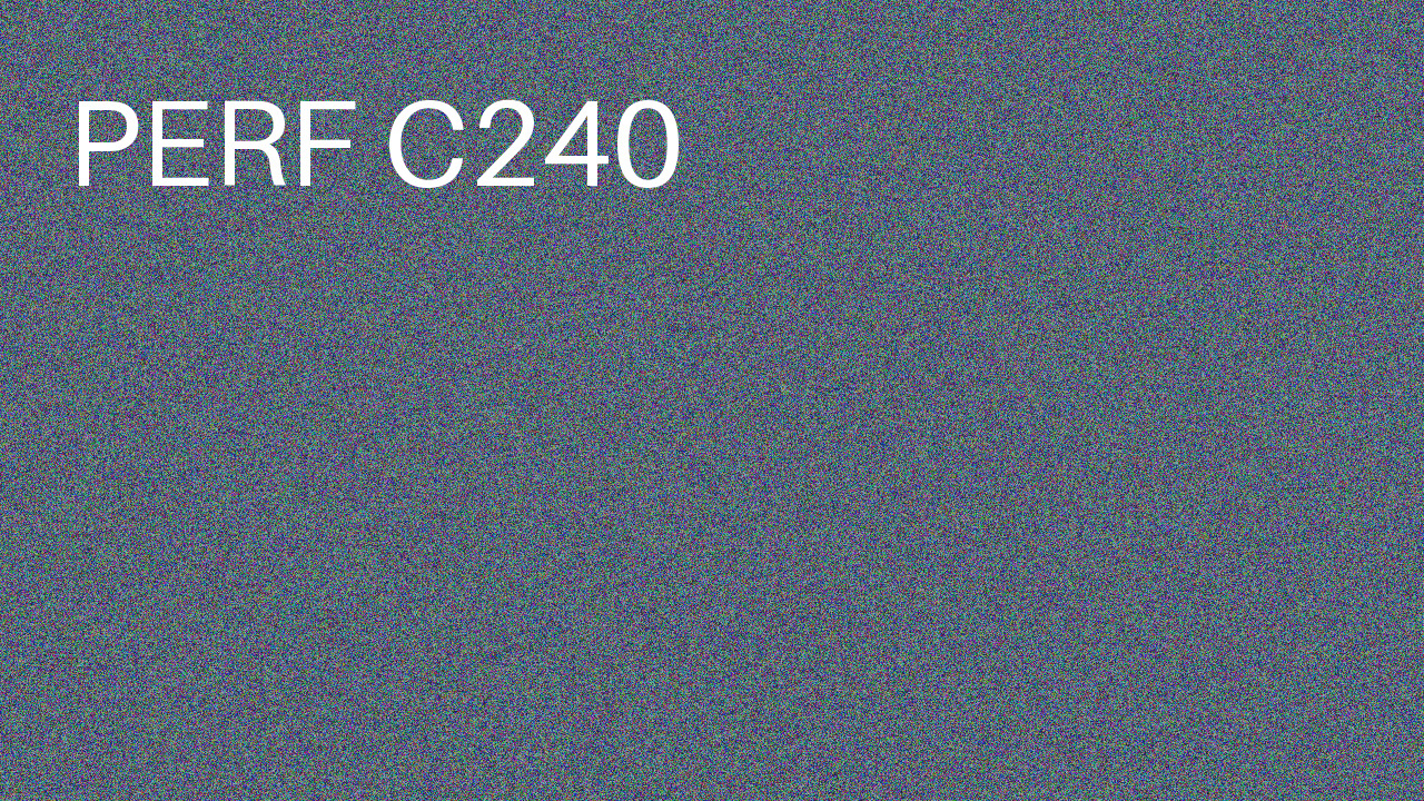 Perf Course 240 C240