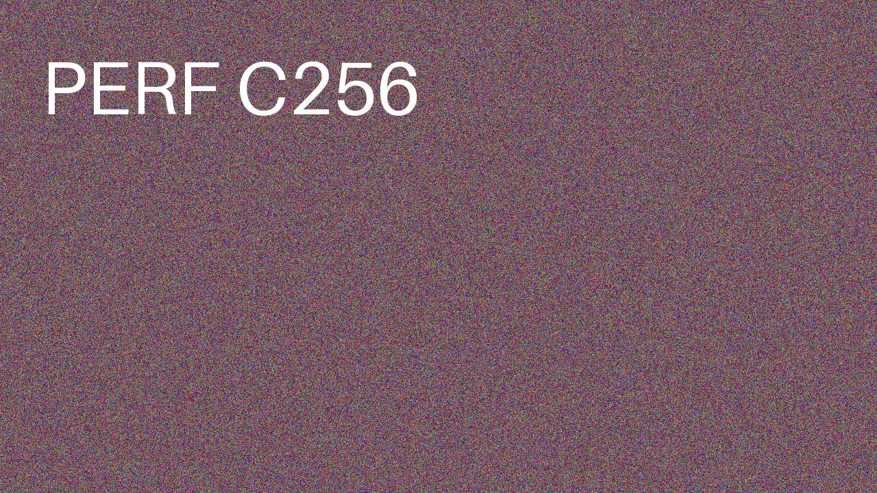Perf Course 256 C256