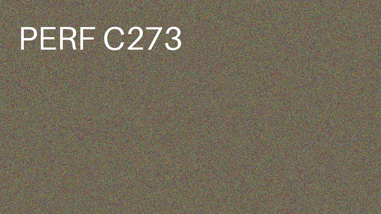 Perf Course 273 C273