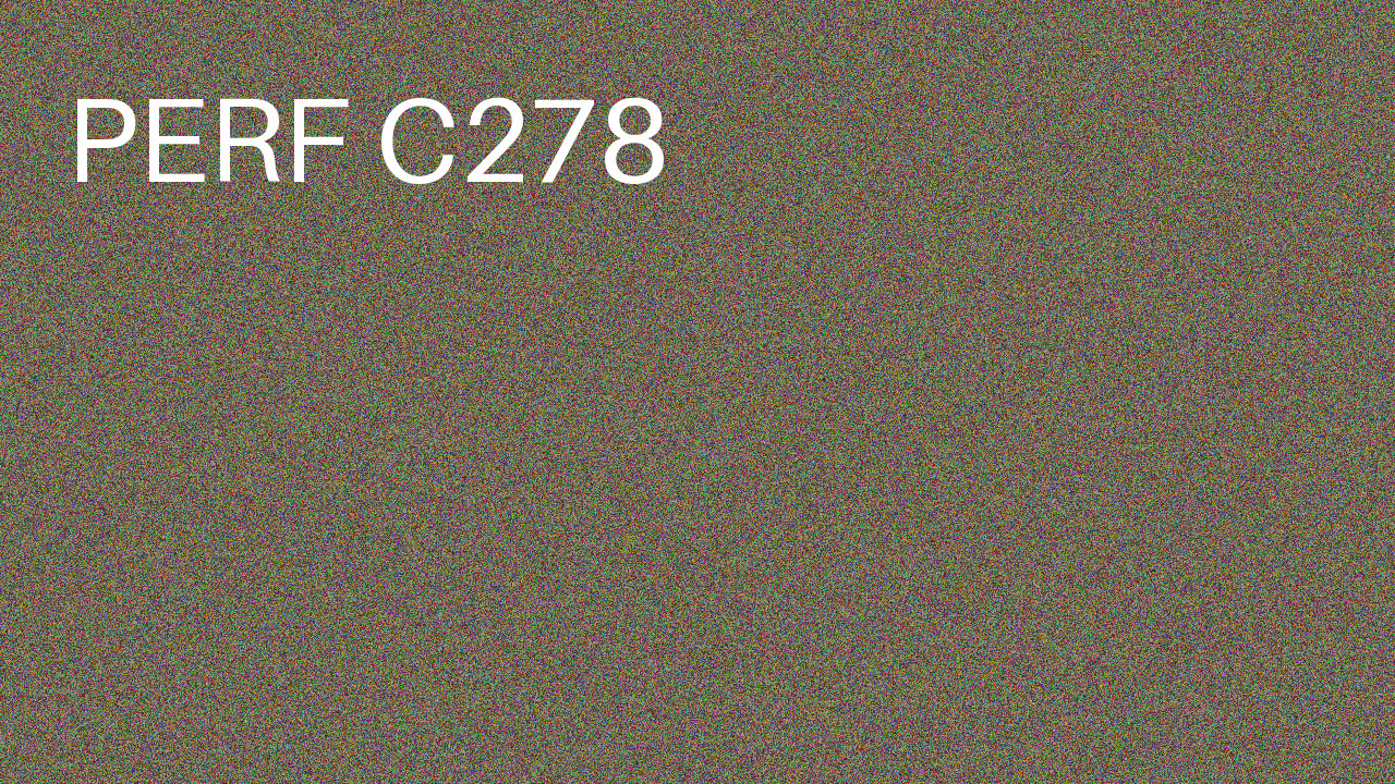 Perf Course 278 C278