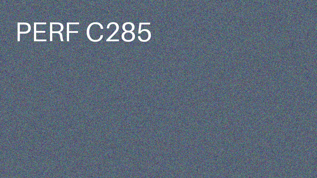 Perf Course 285 C285