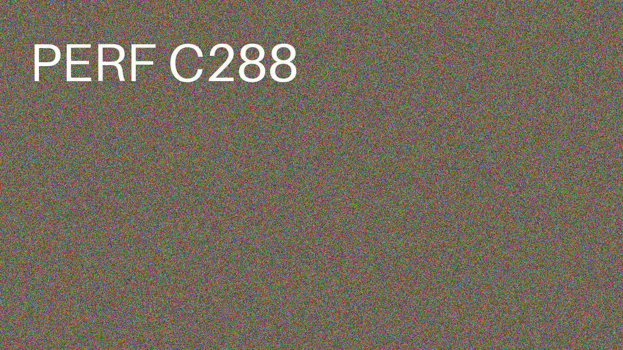 Perf Course 288 C288