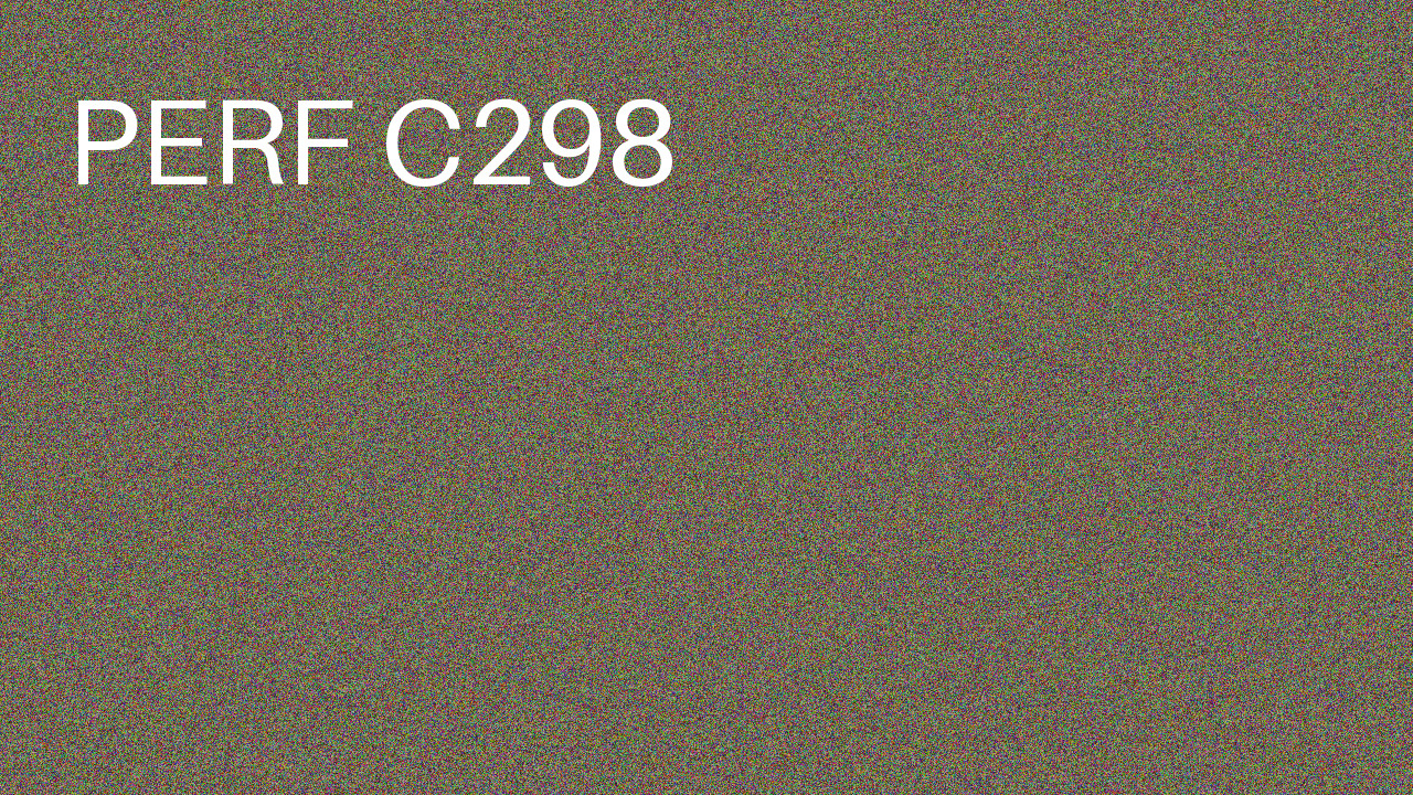 Perf Course 298 C298