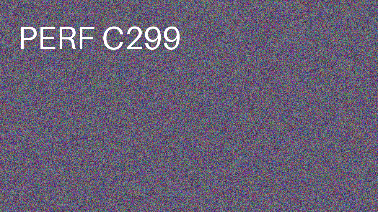 Perf Course 299 C299